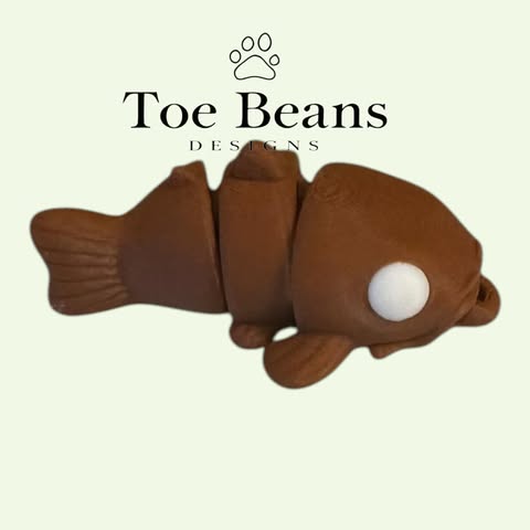 Articulated Catfish Fidget Toy