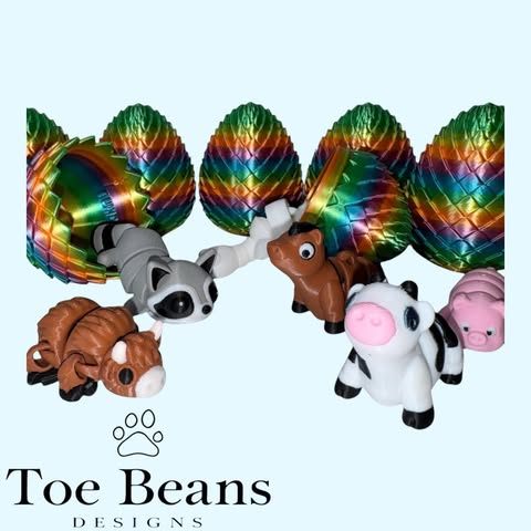 🌈🥚 Surprise Rainbow Egg with Mystery Fidget Toy! 🎉