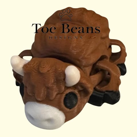 Articulated Highland Cow Fidget Toy