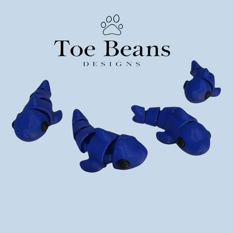 Articulated Shark Fidget Toy