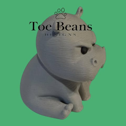 Angry Hippo Desk Toy